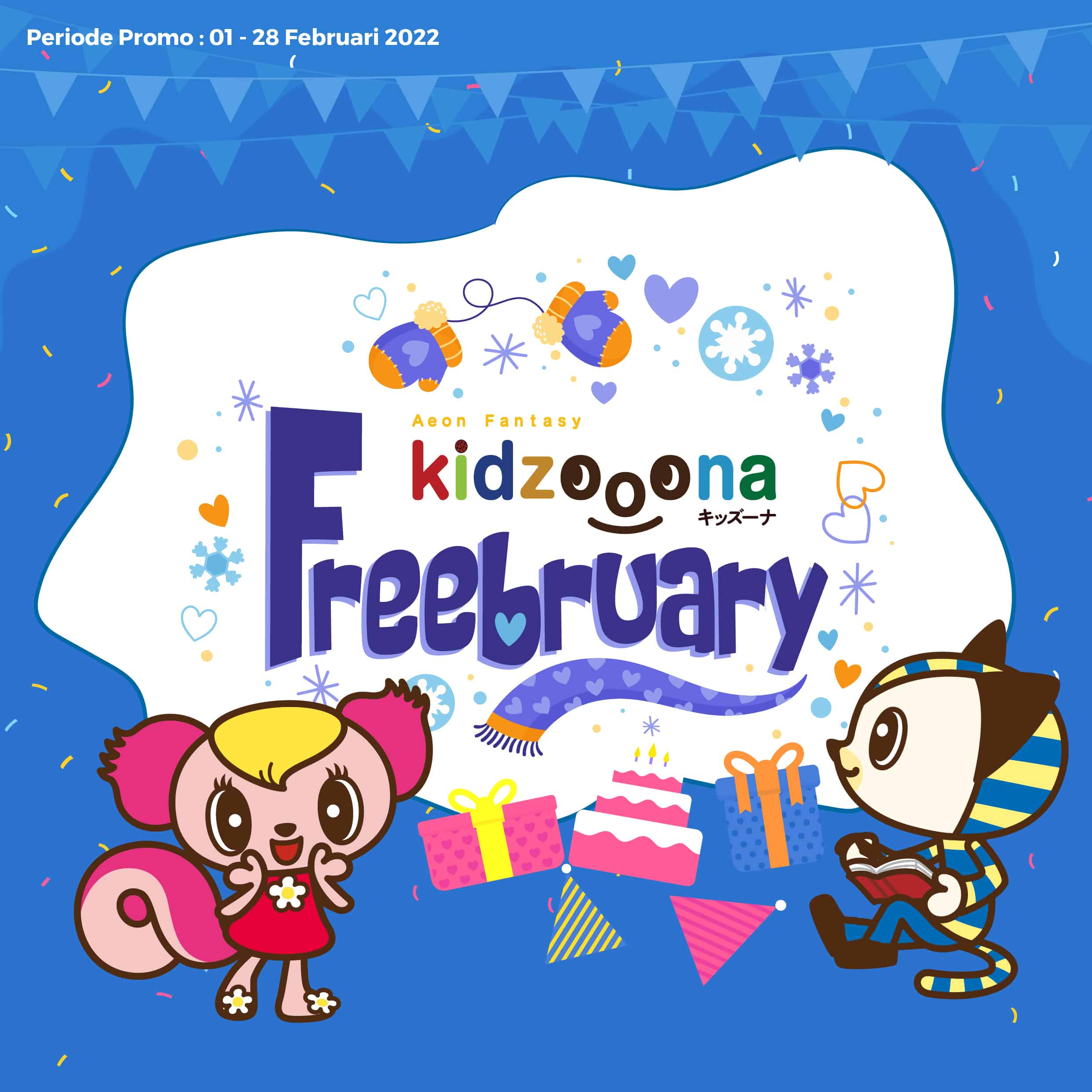 (Indonesia) Promo Ulang Tahun Freebruary kidzooona