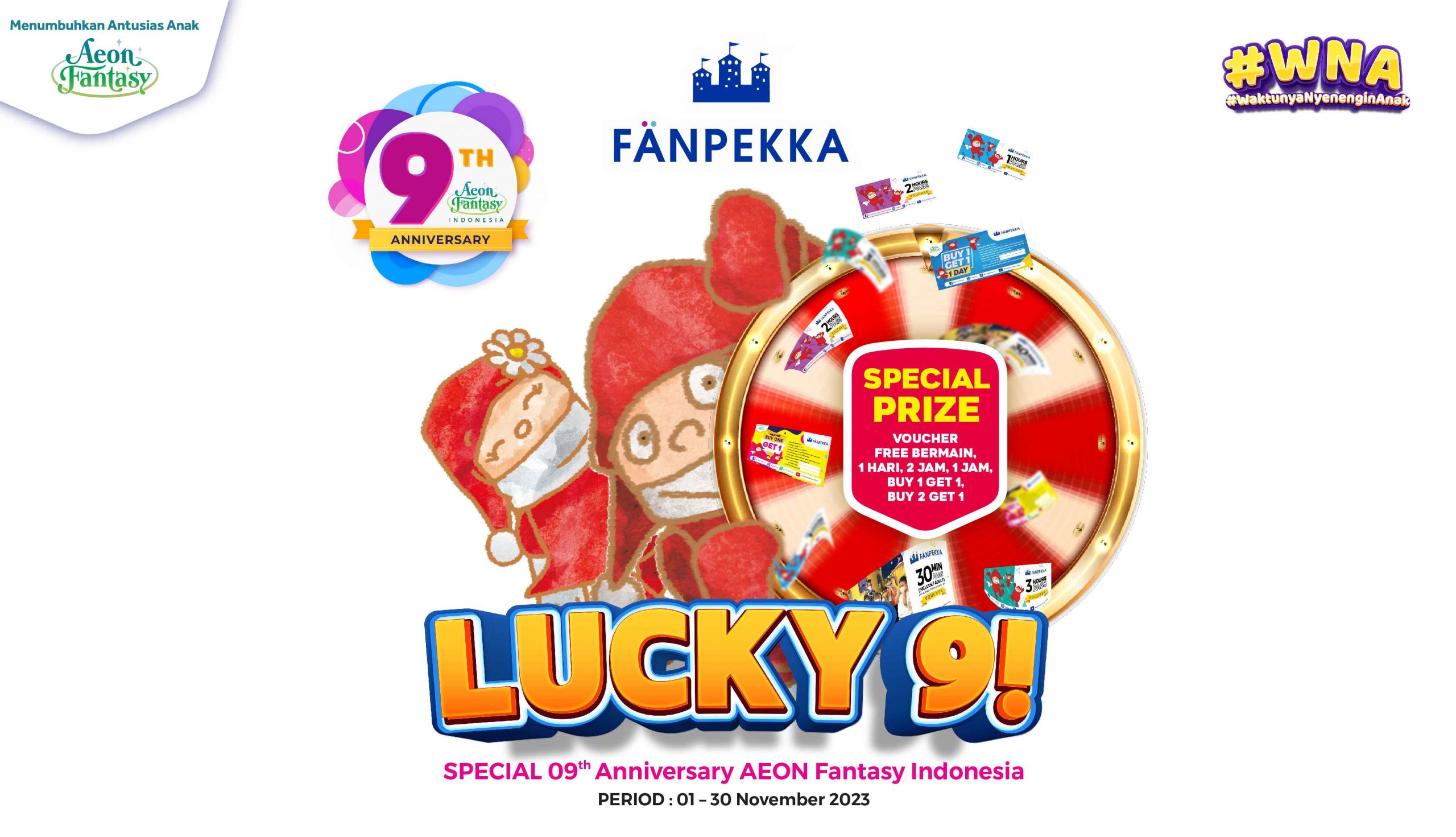 [Fanpekka] Lucky 9 Promo