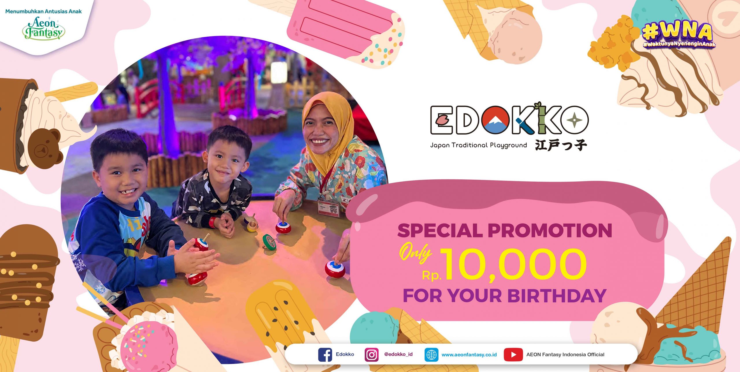 [EDOKKO] Birthday Promo Juni