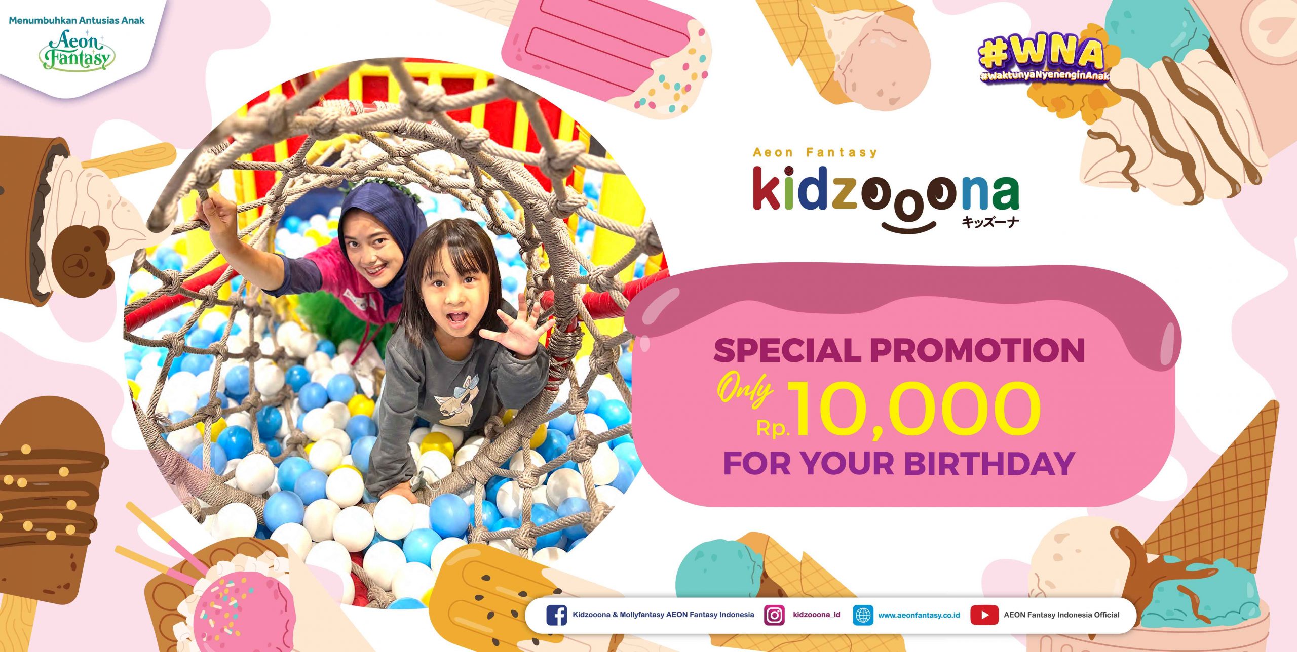 [KIDZOOONA] Birthday Promo Juni