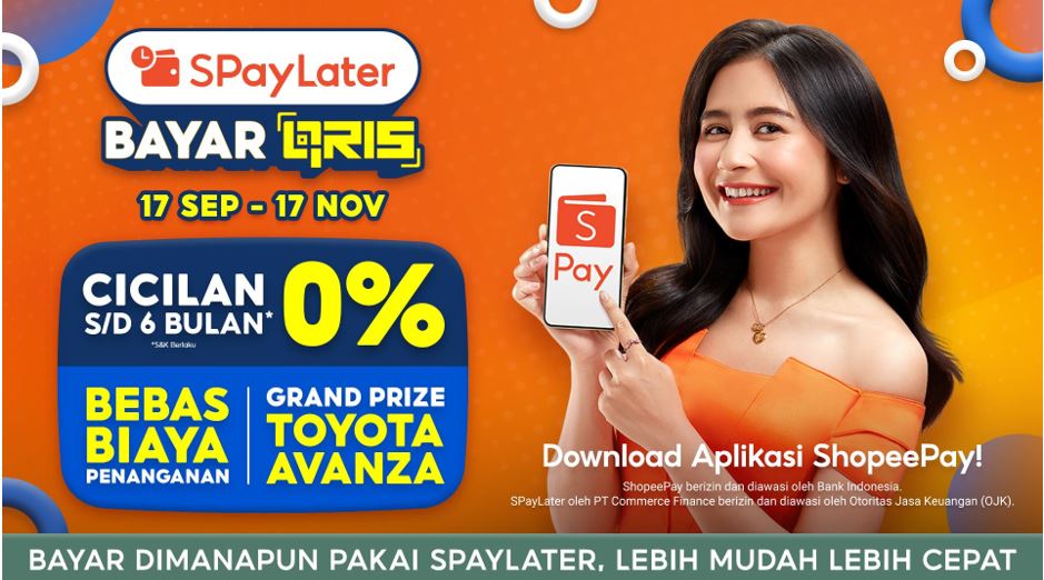 Promo Bayar QRIS Pakai SPayLater di kidzooona, Menangkan Toyota Avanza